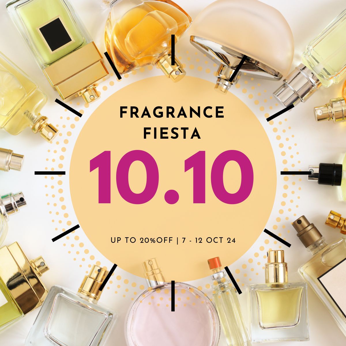 Fragrance Fiesta 10.10: Wangi Impian, Harga Spesial!